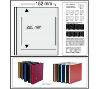 10 Safe 863 Fogli Inseribili Variante 152x225mm Trasparente + ZWL Per ETB