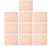 10 schede PCB in lamina di rame FR4 per la realizzazione di circuiti, progetti di elettronica hobby e sperimentazione