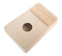 10 SchlüSsel Kalimba Diy Kit Tiglio Pollice Pianoforte Mbira per Pittura Artigianale Genitore Bambino Campagna