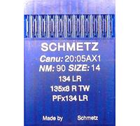 SCHMETZ 10 134 LR macchina da cucire aghi in pelle pistone rotondo (industriale) spessore 90