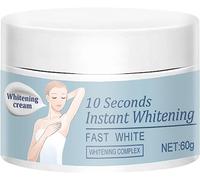10 Seconds Instant Whitening Cream, Underarm Armpit Whitening Cream, Korea Instant Whitening Cream for Armpit,Neck,Knees, 60g. (1pcs)