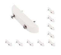 10 set 1 pezzo bianco chitarra basso pollice resto