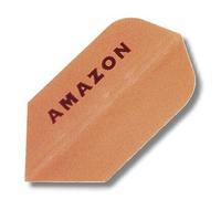 10 Set (30 Pezzi) Dartfly Flights Amazon Slim-Form, Arancione - Per Freccette