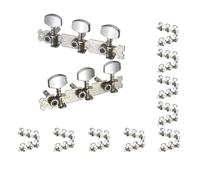 10 set 3R3L Chitarra String Tuning Peg Tuners Button per chitarra folk acustica classica