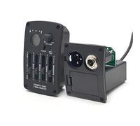 10 Set 4 Bande EQ Chitarra Acustica Preamplificatore Con Rotondo Digitale Procedendo Tuner Equalizzatore Chitarra Pickup Acustica Pickup parti