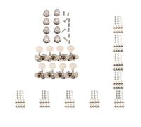 10 set 4L 4R Crema Manopole Tuning Pioli Meccaniche Meccaniche Tuner String Set per Mandolino