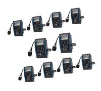 10 Set 5 Bande Chitarra Acustica EQ Preamplificatore 5 Bande EQ Equalizzatore Pickup Accordatore LCD Con Microfono