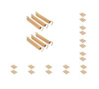 10 set 6 Pezzi Molla Chitarra Elettrica Ponte Parti Molle Metallo Durevole Facile da Installare Soffietti Strumenti Accessori Strumentali
