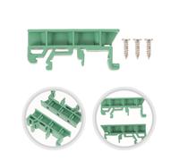10 Set Adattatori di montaggio per guida DIN Staffe elettriche PCB Staffe per