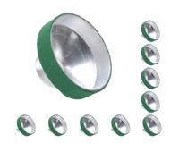 10 set Alluminio Sassofono Tenore Sax Muto Sax Suono Ammortizzatore Accessori Musicali Verde