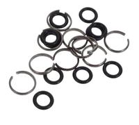 10 Set Anello di Ritegno per Impact Wrench O-ring in Gomma e Ferro | Chiavi a Impulsi e Bussole, Ricambio per Officina Auto, Anelli di Fissaggio, Presa Stabile Colore Casuale
