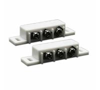10 Set Anti-fuoco Scudo 31B Per Sicurezza Magnetico Reed Interruttore NC NO Combinato Porta Contatto Sensore