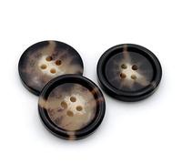 10/Set Bottoni in Resina per Abbigliamento, Bottoni Automatici per Blazer e Camicie, 4 Fori