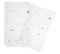 10 Set Carta Decorativa Vintage per Lettere e Inviti, di Riso | Scrittura Fluida, Fogli Spessi, Stile Antico, per Copiare Poesie e Graffiti, Uso Cancelleria