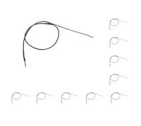 10 set chitarra acustica EQ trasduttore sotto sella cavo piezo pickup