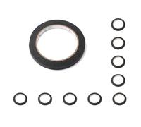 10 set chitarra Pickup Humbucker nero PVC elettrico isolamento nastro adesivo W 8mm