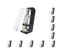 10 set Chitarra Squisita Compatto Meccanico Ritmo Metronomo Universale Plastica Tick-tock Tuner Casa Tamburo Violino Ukulele Musicale