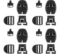 10 set clip bloccaggio per vasche idromassaggio, morsetti copertura per spa in plastica resistenza con chiave e viti per migliorare la sicurezza duratura della piscina, chiusure