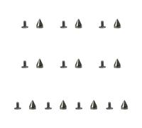 10 Set Cono Spikes Apparecchio Decorazione Spikes Collare Del Cane Per La Pelle E Couture Abbigliamento Abbellimenti Handmade Dei Monili Parte, 12 thick bottom 7x9, come descritto, come descritto