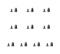 10 Set Cono Spikes Apparecchio Decorazione Spikes Collare Del Cane Per La Pelle E Couture Abbigliamento Abbellimenti Handmade Dei Monili Parte, 1 pointed hat 6.5x9, come descritto, come descritto