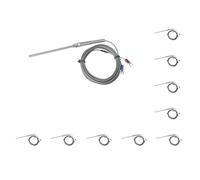 10 set di 100 mm sonda a termocoppia tipo K da 3 m