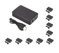 10 set di 2 porte Lan Hub interruttore di rete Ethernet adattatore splitter per computer