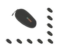 10 set di 3 pezzi borsa strumenti accessori nylon sacchetto per clarinetto bocchino 1 tromba sacchetto