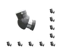 10 set di 45 gradi telescopio specchio robusto erige immagine prismatica diagonale adattatore