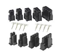 10 set di accessori MX3.0 con passo da 3,0 mm. Custodia connettore Custodia maschio e femmina 2 * 1P/2/3/4/5/6/8/10/12 pin+terminali 43030 43025(10sets 2x3pin)