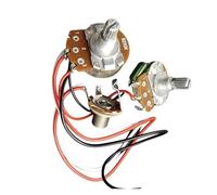 10 Set Di Cablaggi Per Basso Pre Wired 1T1V 250K Potenziometro Accessori Chitarra Professionale strumento musicale cablaggio cablaggio