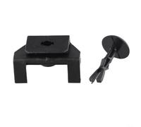 10 set di clip e pin per paraurti anteriore in plastica nera | Adatto per Camry Corolla per Lexus Highlander Prius numero originale 53879-58010 47749-58010