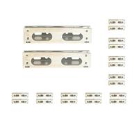10 set di interfaccia 3,5" HDD/SSD Kit telaio di montaggio a 5.25 Hard Disk Drive in Bay