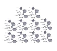 10 set di pentole e padelle per casa delle bambole in miniatura 1:12, realistiche ed educative, accessori
