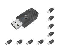10 set di USB Bluetooth 5.0 Trasmettitore e Ricevitore Audio Bassa Latenza Per TV Auto, USB Bluetooth Sender, 45x20x9.5mm
