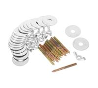 10 set di viti per trespoli per uccelli: accessori per piattaforme di supporto