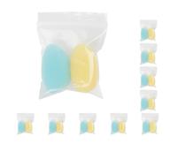 10 set Flauto Regolabile Poggiapollo Supporto Resistente all'usura Unico Flessibile Anti-fatica Accessori Antiscivolo Ingranaggi Blu e Giallo