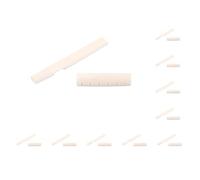 10 set Fresh Cattle Bone Bridge sella e dado scanalato per chitarra acustica a 6 corde