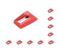 10 set Grammofono Stylus Riparazione Sostituzione Accessorio Giradischi Teste Montaggio Cartuccia Pin Raccordi di Ricambio Fonografo Ago