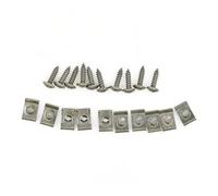 10 set/lotto di clip di fissaggio for auto e moto, adatte for viti autofilettanti M4 M5(M5 10pc)