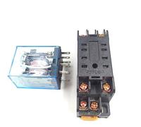 10 set MY2P HH52P MY2NJ bobina relè DPDT generale micro mini interruttore elettromagnetico con base presa AC 110 V 220 DC 12 24(AC 220V)