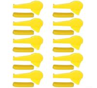 10 Set Nylon Plastica Per Duck Head Inserto Rim-Protector per Smontagomme Montaggio Macchina Demount Heads - Giallo