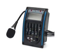 10 Set Preamplificatore EQ Per Chitarra Acustica A 5 Bande Sintonizzatore Pickup Equalizzatore EQ A 5 Bande LCD Con Microfono