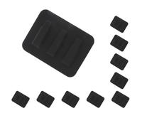 10 set Silice Gel Nero Silice Silenziatore Silenziatore Sordine per Chitarra Parti Accessori