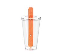10 Set stampo per ghiaccioli in plastica con stecco riutilizzabili
