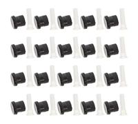 10 Set Ugello Irrigatore Chiusura Individuale, Nero Plastico UV | Filtri Ugelli e Reti Fini, Risparmio D'acqua in Terrazza e Tetto Verde, per Piccole Aziende Agricole