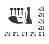 10 set violino cordiera mentoniera endpin pioli violino parti fai da te accessori 4:4