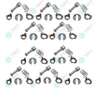 10 Set You.S Originale Porta Cilindro Anteriore Sinistro Destro per BMW X5 E53