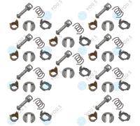 10 Set You.S Riparazione Serratura Cilindro Anteriore Sinistra per BMW X5 E53