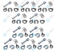 10 Set You.S Serratura Cilindro Anteriore Sinistro Destro per BMW 3er E46