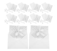 10 Sets Biglietto Di Nozze Romantico Partecipazioni Matrimonio Inviti